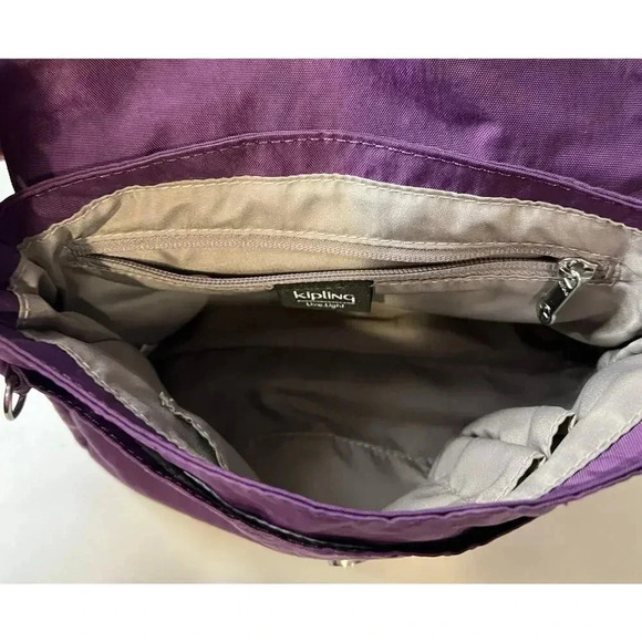 Kipling Tamia Crossbody Bag in Plum - Picture 5 of 10